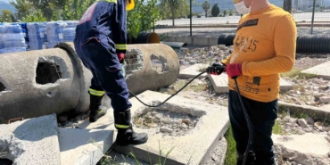 Ulaşımpark personeline kurtarma ve yangına müdahale eğitimi