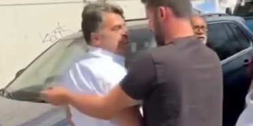 Ümraniye’de İETT şoförü ile sürücüler arasındaki tartışma kamerada