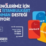 Üsküdar Belediyesi’nden öğrencilere İstanbulkart abonman desteği