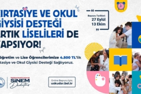 Üsküdar Belediyesi’nin ilköğretim ve lise öğrencilerine kırtasiye ve okul giysisi desteği sürüyor