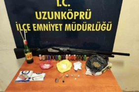 Uzunköprü’de uyuşturucu operasyonu