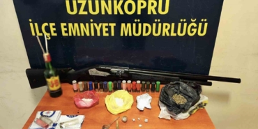 Uzunköprü’de uyuşturucu operasyonu