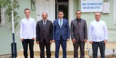 Vali Aygöl’den Meteoroloji Müdürlüğüne ziyaret