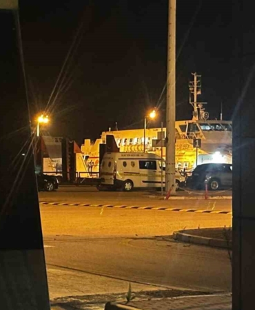 Vapurun tuvalet kısmında sır ölüm