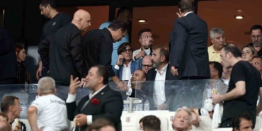 Vincenzo Montella, Beşiktaş-Sivasspor maçını tribünden takip etti