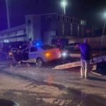 Virajı alamayan otomobil karşı şeride geçti: 5 yaralı