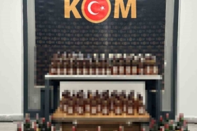 Yalova’da 130 litre kaçak alkol ele geçirildi