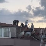 Yalova’da çatı yangını