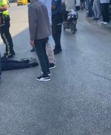 Yayaya çarparak kaçmaya çalıştı, alkollü olduğu sonradan öğrenildi