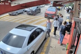 Yürek yakan kazanın güvenlik kamera görüntüsü ortaya çıktı