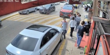 Yürek yakan kazanın güvenlik kamera görüntüsü ortaya çıktı