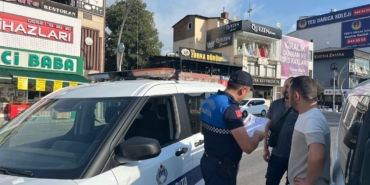 Zabıta ekiplerinden KPSS’ye geç kalanlara destek