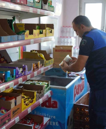 Zabıtadan okul kantinlerinde denetim