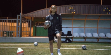 14 yaşında Sümeyye, kadın futbol ligleri tarihine geçti