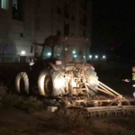 18 araca çarpan traktör sürücüsü polise yakalandı