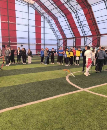 29 Ekim Cumhuriyet Bayramı etkinlikleri okçuluk müsabakası yapıldı