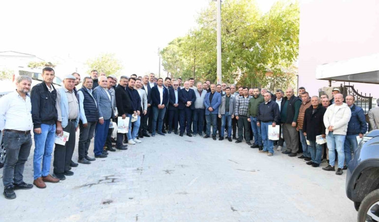 AK Partili Gider, Ayvacık’ta Muhtarlarla Buluştu