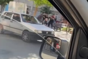 Alacak-verecek meselesi yüzünden çocuklarının yanında kavga ettiler