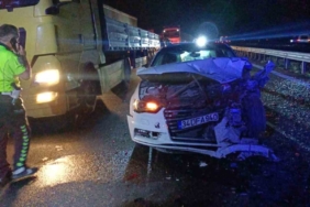 Anadolu Otoyolu’nda zincirleme kaza: 4 yaralı