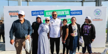Arnavutköylüler Dünya Yürüyüş Günü’nde sağlık için yürüdüler