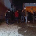Ataşehir’de hafriyat kamyonları alev alev yandı