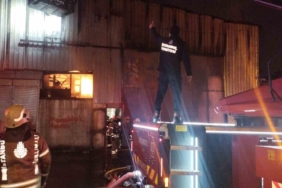 Ataşehir’de kimyasal madde deposunda yangın