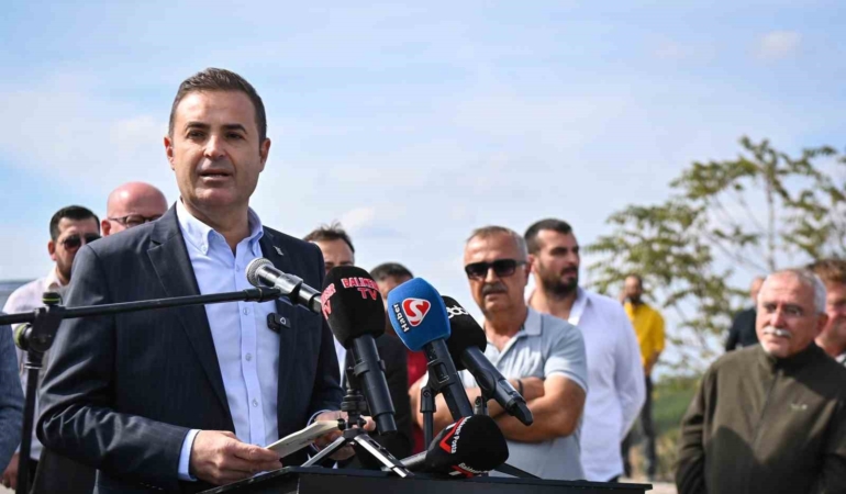 Atatepe’nin 30 yıllık sorununu Başkan Akın çözüyor
