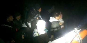 Ayvacık açıklarında 17 kaçak göçmen kurtarıldı