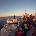 Ayvalık’ta 16’sı çocuk toplam 33 düzensiz göçmen yakalandı