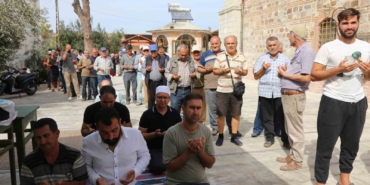 Ayvalık’ta yağmur duası