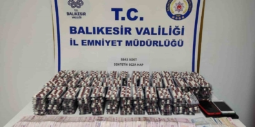 Ayvalık’ta zehir tacirlerine darbe: 4 kişi tutuklandı