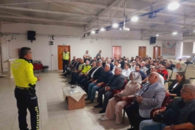 Babaeski’de okul servisi şoförlerine ve rehber personele güvenlik eğitimi verildi