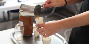 Bağcılar’da yer fıstığından kahve yaptılar