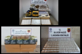 Balıkesir İl Jandarma Komutanlığı’ndan kaçakçılık ve organize suçlara büyük darbe