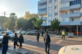 Balıkesir’de okul yolunda güvenli geçiş