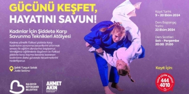 Balıkesirli kadınlara judo eğitimi verilecek