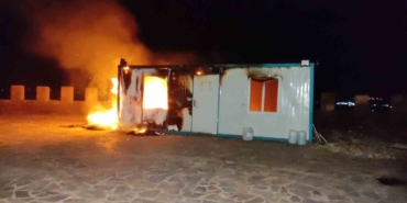 Baraka alevlere teslim