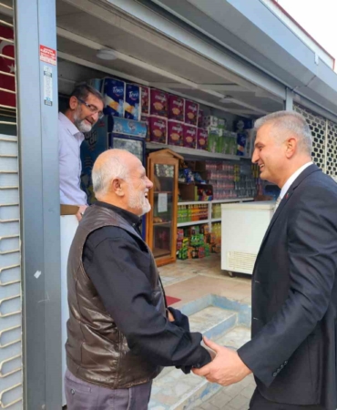 Başkan Sezer vatandaşları çalışmalar hakkında bilgilendirdi