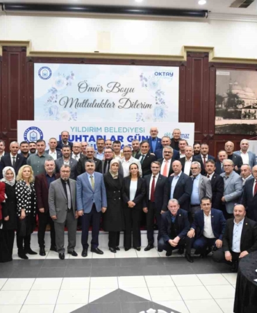 Başkan Yılmaz, muhtarla buluştu
