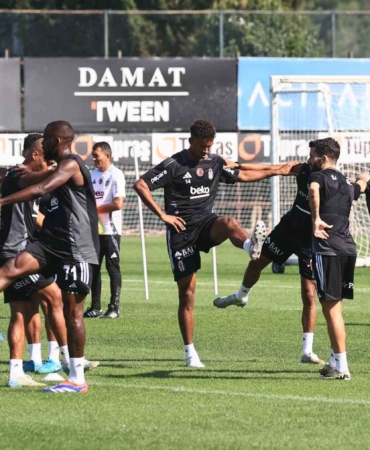 Beşiktaş, Konyaspor maçı hazırlıklarını sürdürdü