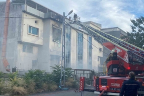 Beylikdüzü’nde medikal malzeme üretimi yapan atölyede yangın