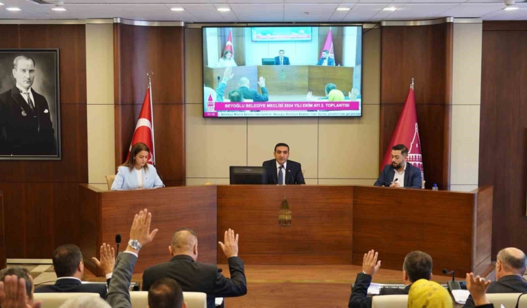Beyoğlu Belediyesi’nin 2025 yılı mali bütçesi kabul edildi
