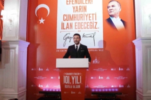 Beyoğlu’nda Cumhuriyetin 101. yılına özel Cumhuriyet Balosu