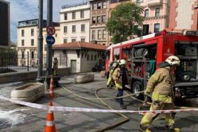 Beyoğlu’nda trafo yangını