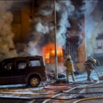 Beyoğlu’nda yatak imalathanesi alev alev yandı