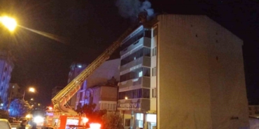 Bilecik’te çatı katında çıkan yangını korkuttu