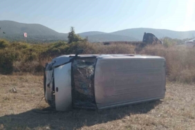 Bilecik’te kontrolden çıkan araç şarampole uçtu, sürücüsü yaralandı