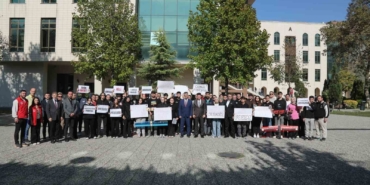 BTÜ öğrencilerinden TUSAŞ’a yapılan terör saldırısına tepki