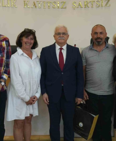 Burhaniye de Kardeş Şehir ziyareti