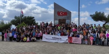 Burhaniyeli gençler gerçek kahramanlarla buluşuyor